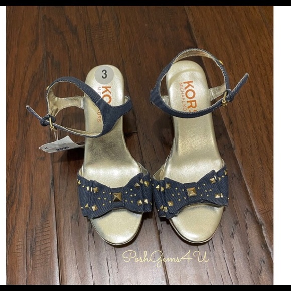 NWT ✨ Michael Kors Kids Wedge sandals - Picture 2 of 2